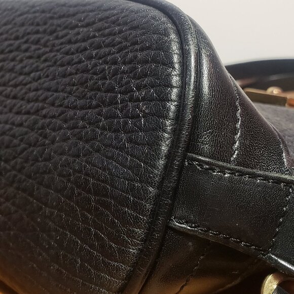 Dooney & Bourke Black Vintage Top Handle Bag - Picture 7 of 7